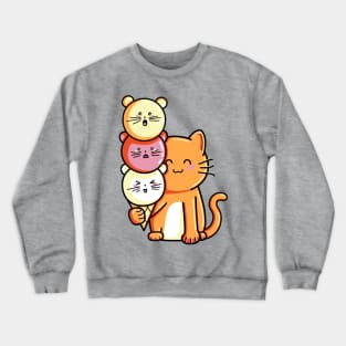 Cat and micecream Crewneck Sweatshirt